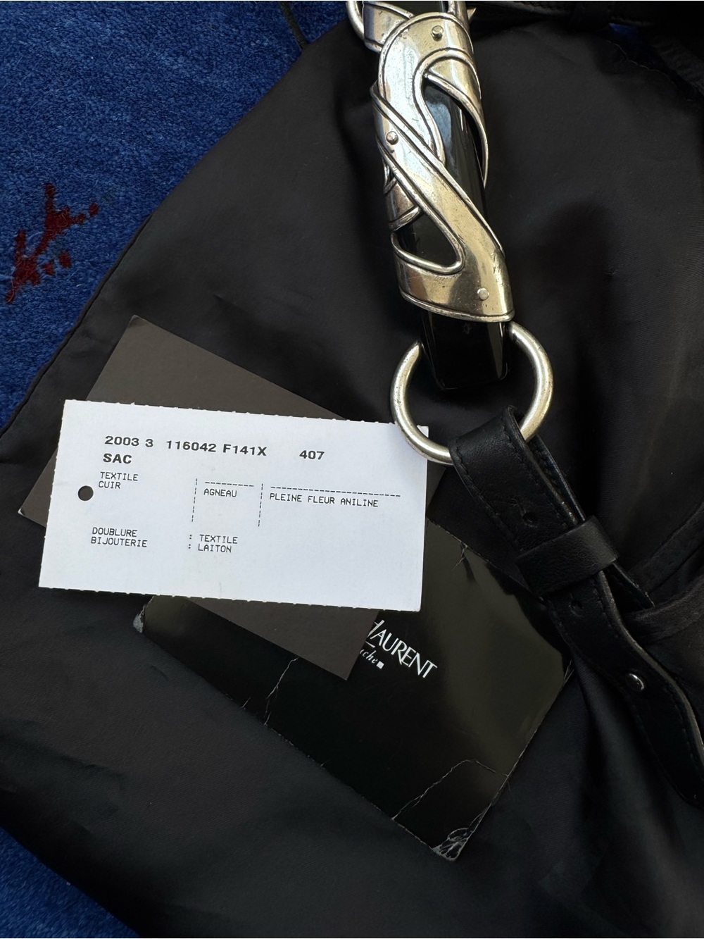 Yves Saint Laurent Mombasa Hobo bag - Picture 12 of 14